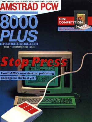 75389 Issue 14 Amstrad PCW 8000 Plus Magazine 1987 